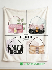 Fendi Throw Blankets